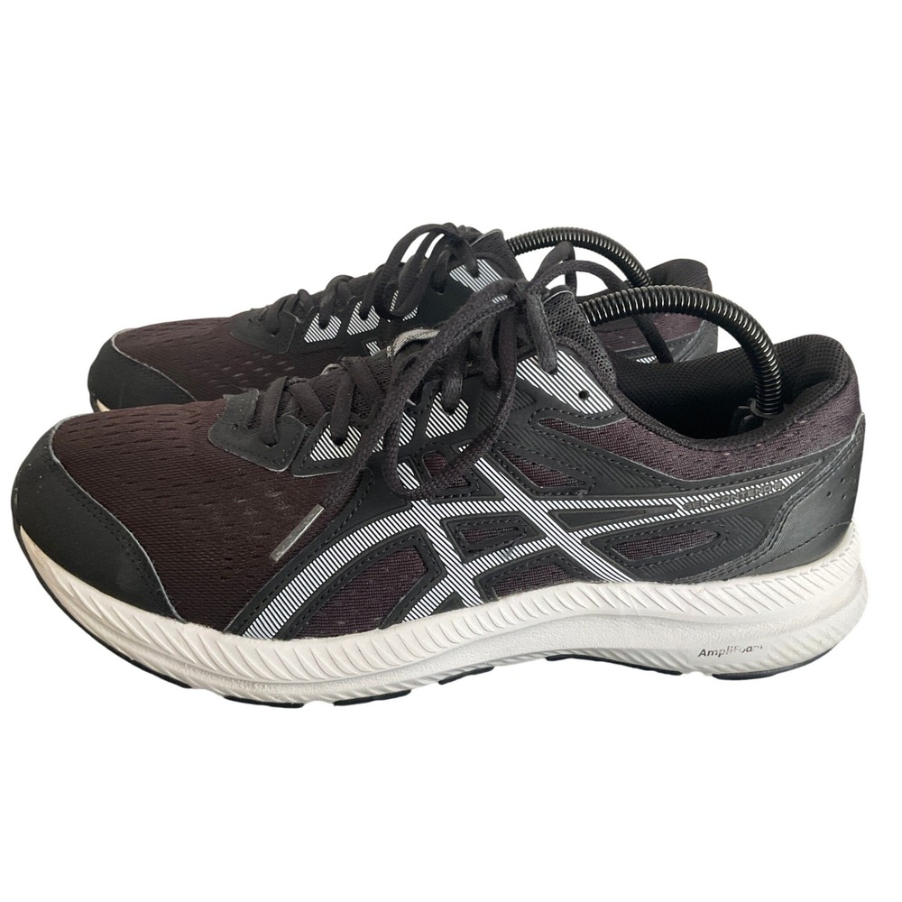 ASICS Gel-Contend 8 Mens Running Shoes Black Carrier Grey 1011B492 Size 10